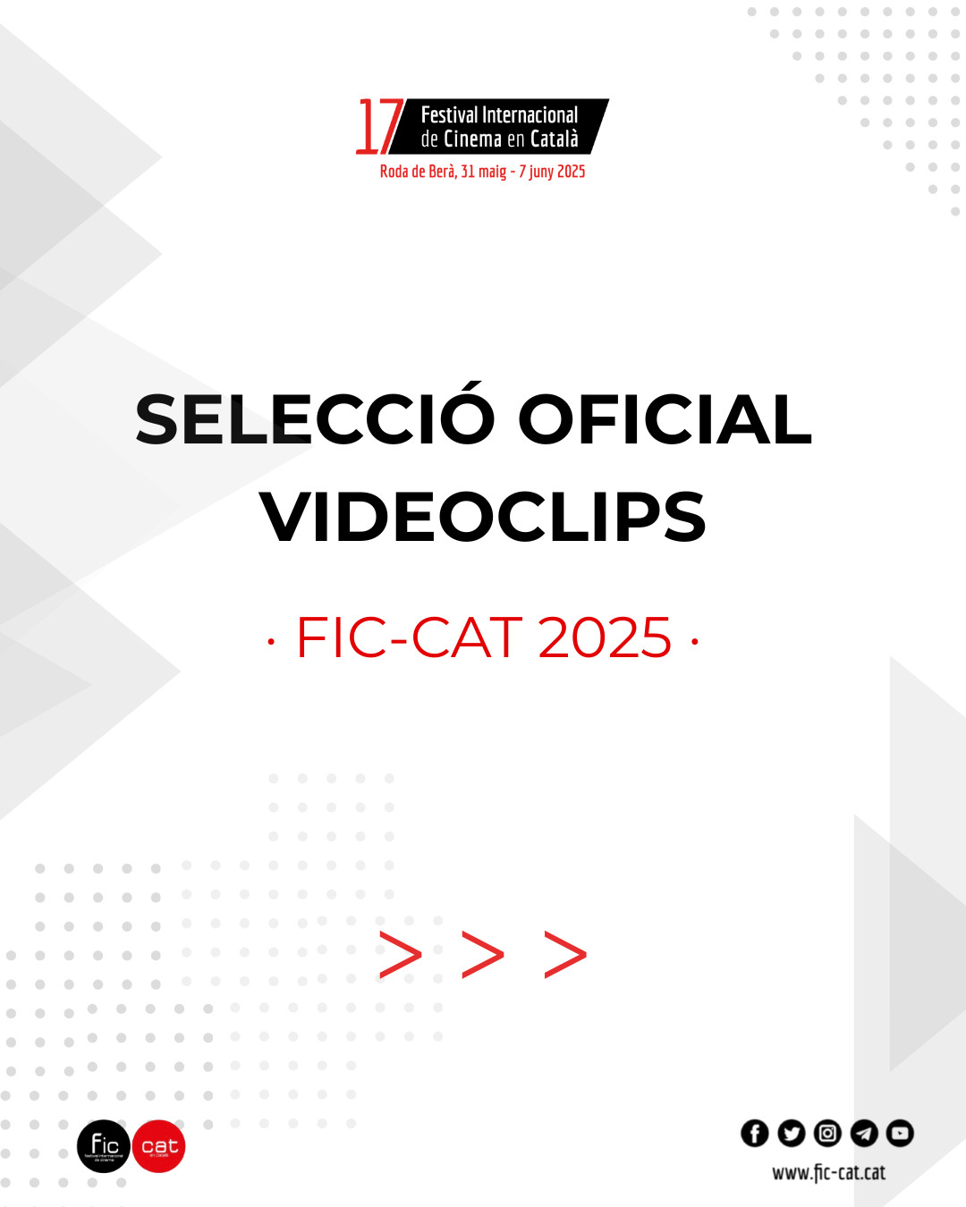 21 videoclips competiran a la Selecció Oficial 