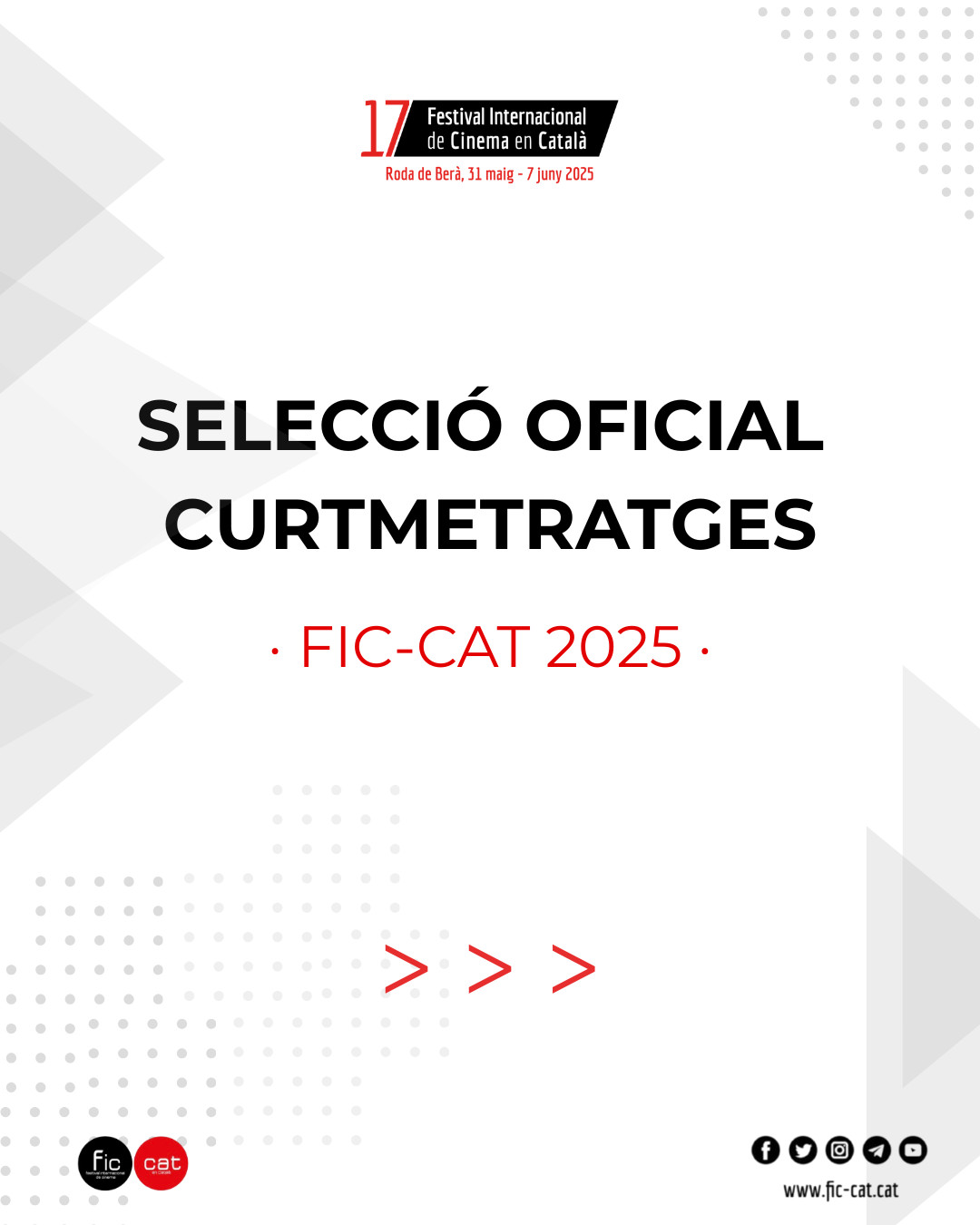 15 obres a la Selecció Oficial Curtmetratges