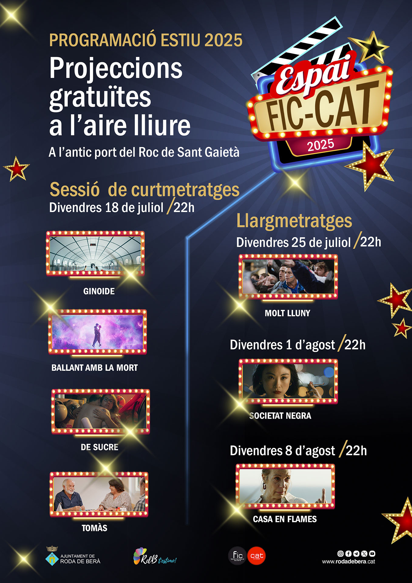 Aquest estiu, Espai FIC-CAT a l’antic port del Roc de Sant Gaietà