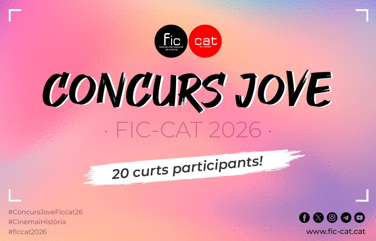 El Concurs Jove del FIC-CAT tanca amb 20 curtmetratges que exploren el passat i la narració en català