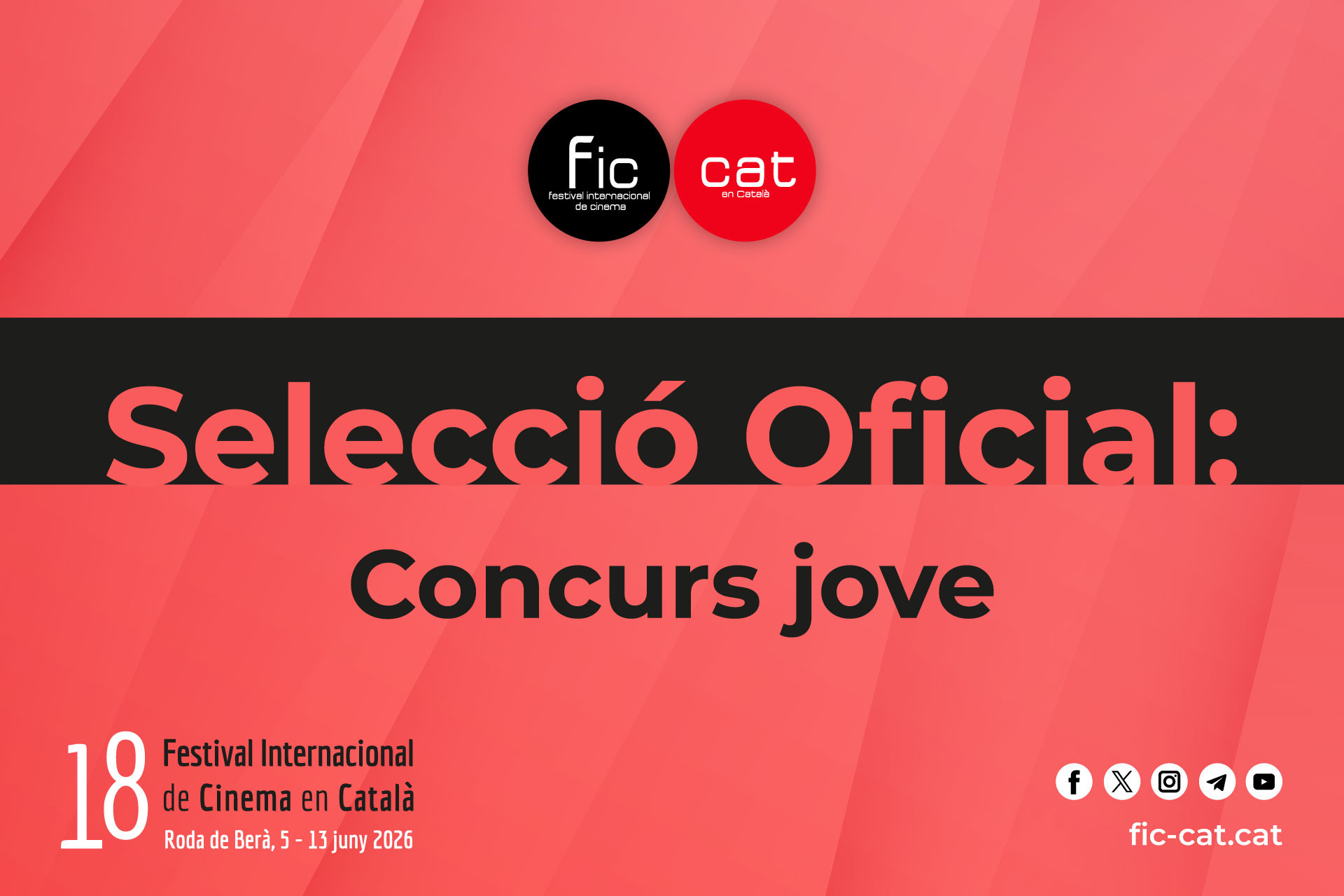 Selecció Oficial Concurs Jove FIC-CAT 2026