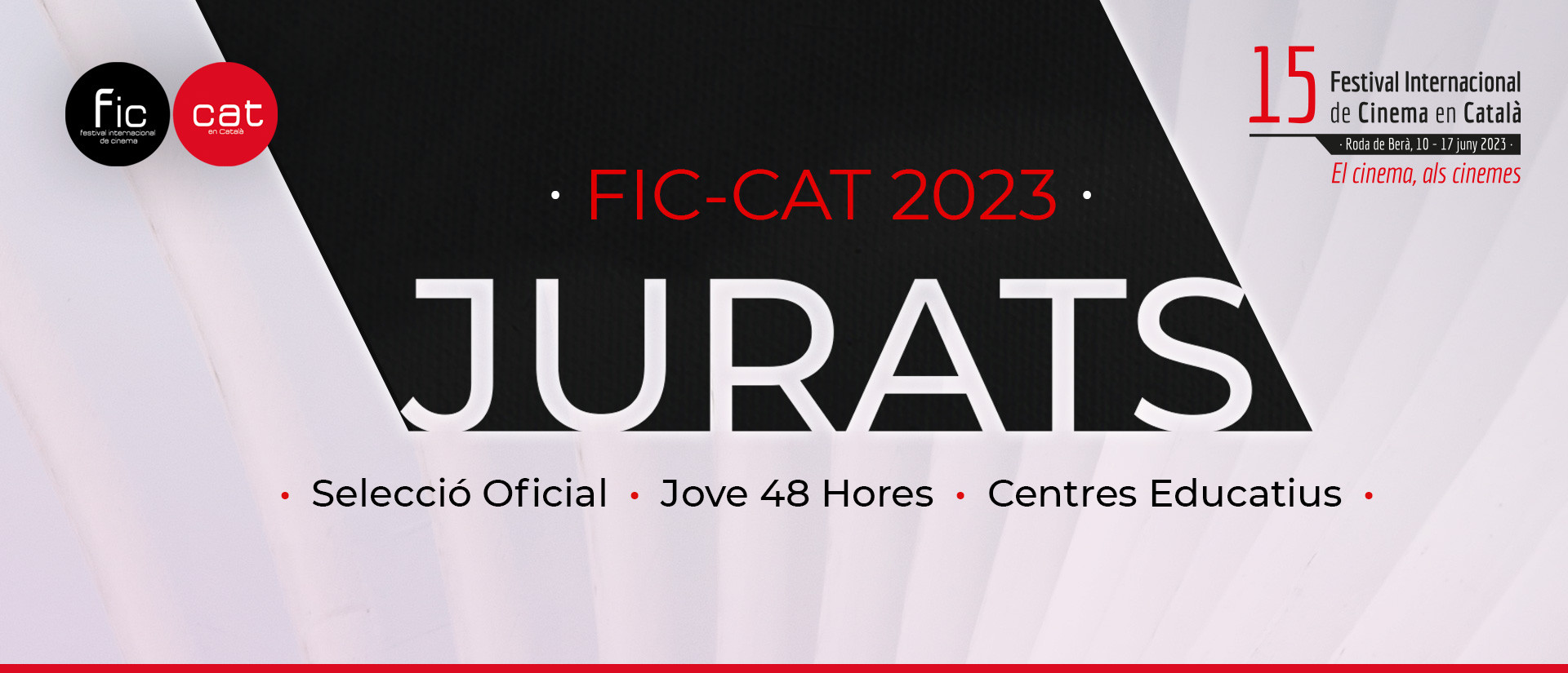 Els Jurats del FIC-CAT 2023