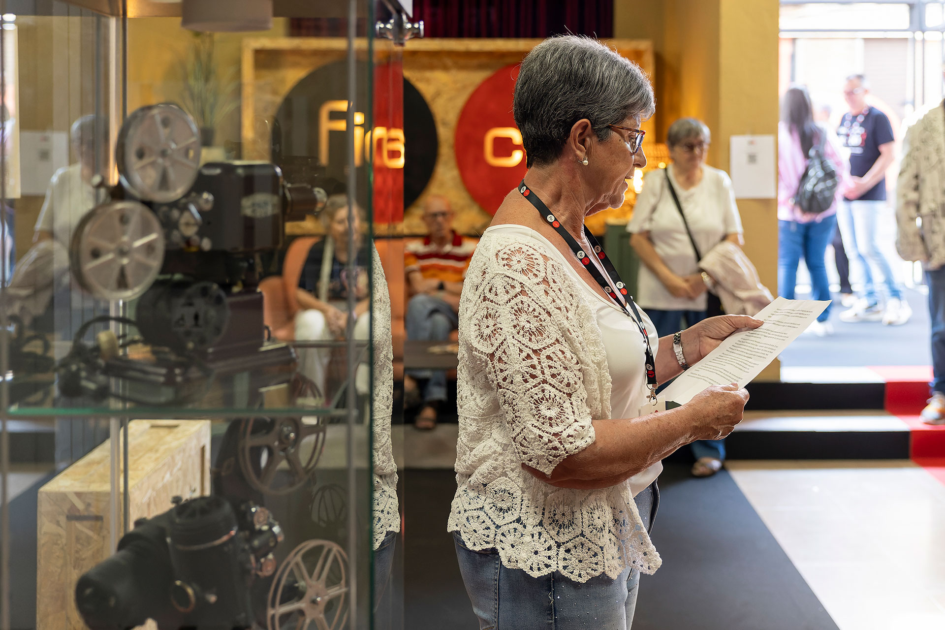 Inauguració de l'exposició Màquines amb història